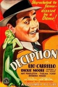 Deception (1932) - poster