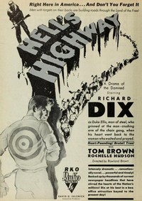 Hell's Highway (1932) - poster