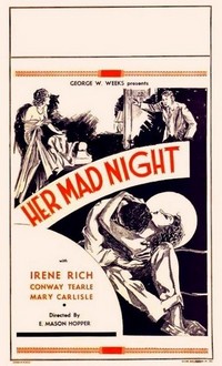 Her Mad Night (1932) - poster