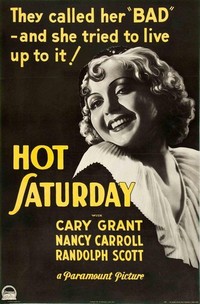 Hot Saturday (1932) - poster