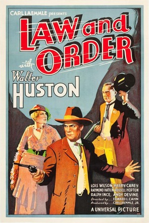 Law and Order (1932) - poster