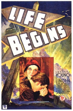 Life Begins (1932) - poster