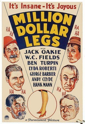 Million Dollar Legs (1932) - poster