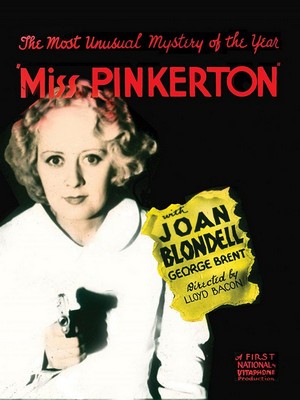 Miss Pinkerton (1932) - poster