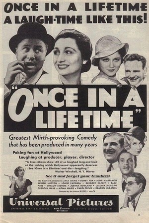Once in a Lifetime (1932) - poster