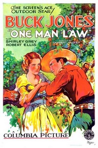 One Man Law (1932) - poster