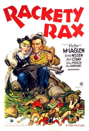 Rackety Rax (1932) - poster