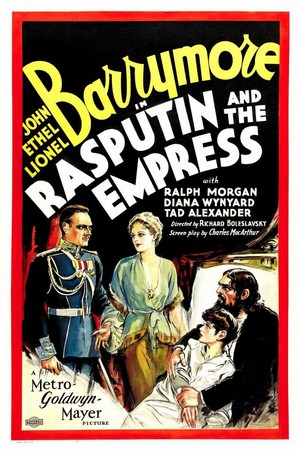 Rasputin and the Empress (1932) - poster