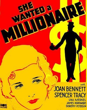 She Wanted a Millionaire (1932) - poster
