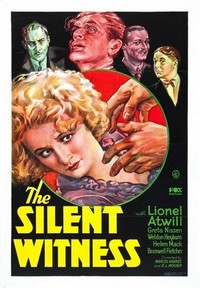 Silent Witness (1932) - poster