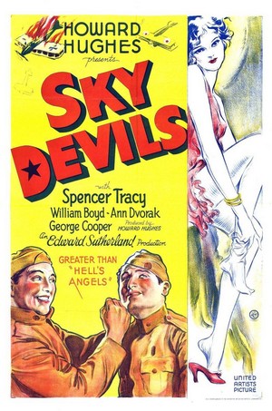 Sky Devils (1932) - poster