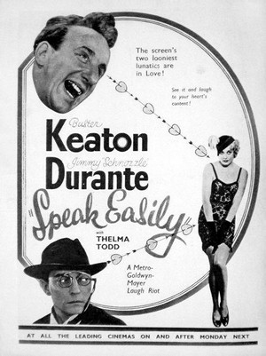 Speak Easily (1932) - poster