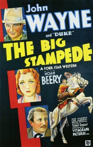 The Big Stampede (1932) - poster