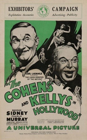 The Cohens and Kellys in Hollywood (1932) - poster