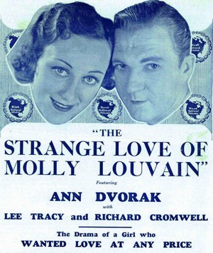 The Strange Love of Molly Louvain (1932) - poster