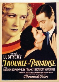 Trouble in Paradise (1932) - poster