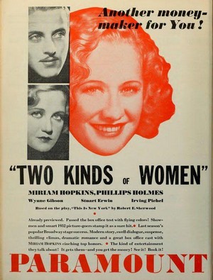 Two Kinds of Women (1932) - poster