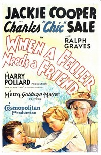 When a Fellow Needs a Friend (1932) - poster