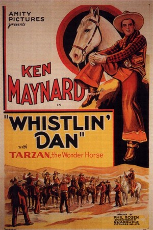 Whistlin' Dan (1932) - poster