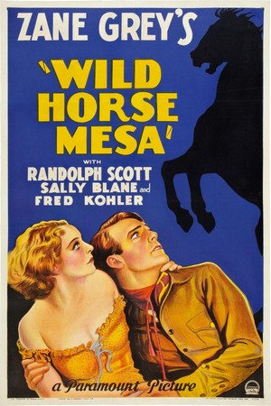 Wild Horse Mesa (1932) - poster