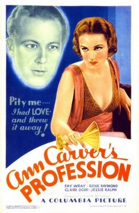 Ann Carver's Profession (1933) - poster