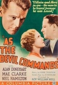 As the Devil Commands (1933) - poster