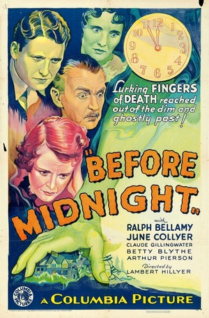Before Midnight (1933) - poster