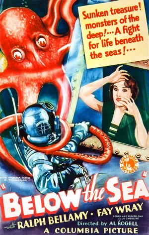 Below the Sea (1933) - poster