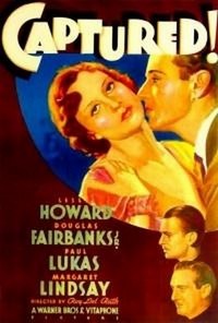 Captured! (1933) - poster