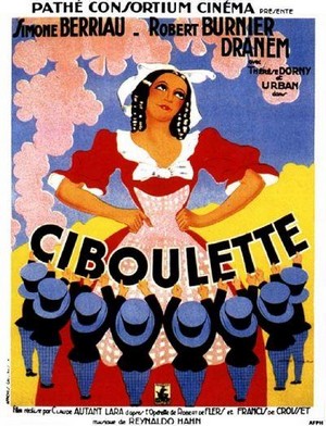 Ciboulette (1933) - poster