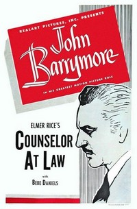 Counsellor at Law (1933) - poster