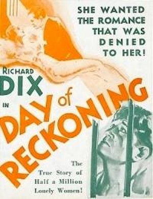 Day of Reckoning (1933) - poster
