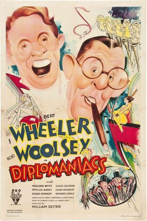 Diplomaniacs (1933) - poster
