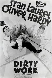 Dirty Work (1933) - poster