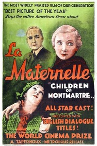 La Maternelle (1933) - poster