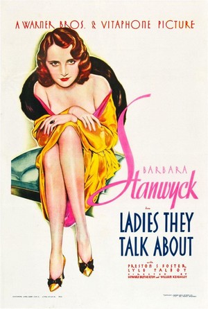 Ladies They Talk About (1933) - poster