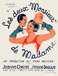 Les Deux 'Monsieur' de Madame (1933) - poster