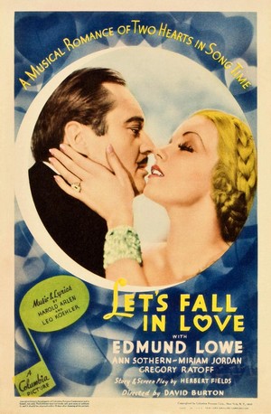 Let's Fall in Love (1933) - poster