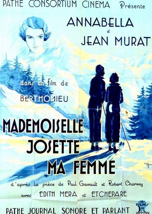 Mademoiselle Josette, Ma Femme (1933) - poster
