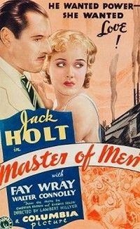 Master of Men (1933) - poster