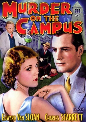 Murder on the Campus (1933) - poster