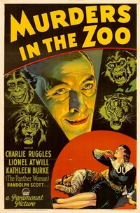 Murders in the Zoo (1933) - poster