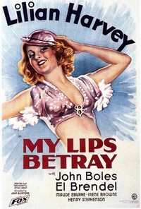 My Lips Betray (1933) - poster