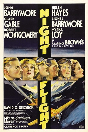 Night Flight (1933) - poster