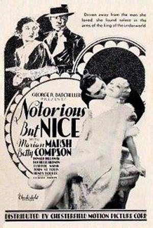 Notorious but Nice (1933) - poster