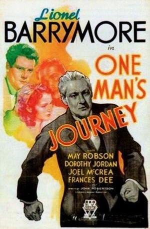 One Man's Journey (1933) - poster