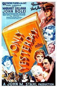 Only Yesterday (1933) - poster