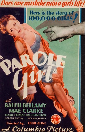 Parole Girl (1933) - poster