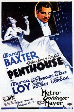 Penthouse (1933) - poster