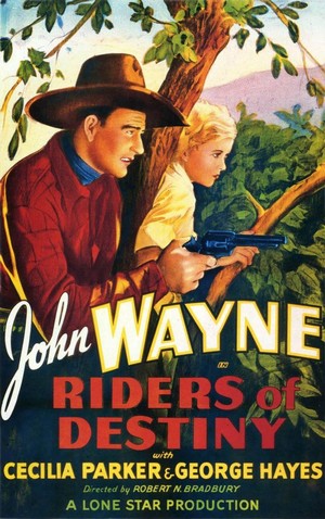 Riders of Destiny (1933) - poster